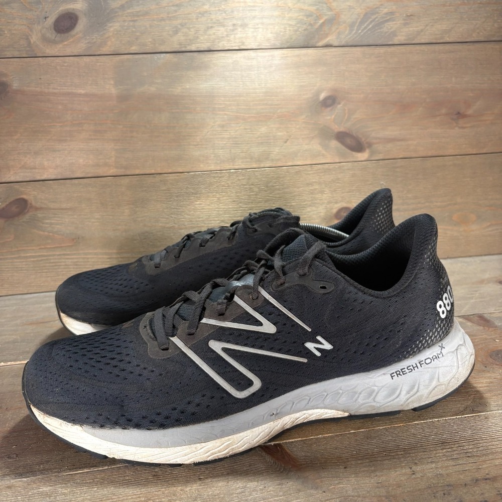 New Balance 880v13 Mens size 13 shoes Black Mesh Cushioned Running sneakers